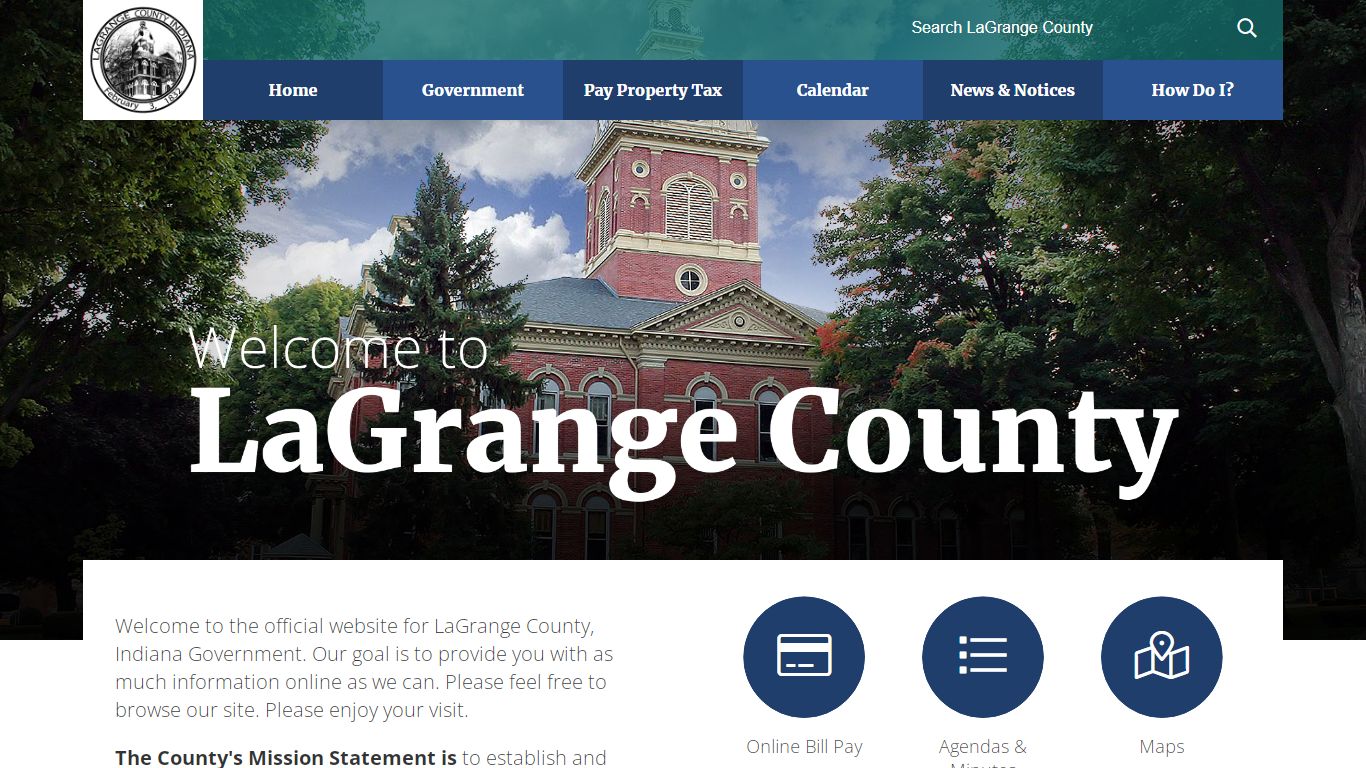 Request for Copies of Court Records - LaGrange County, Indiana